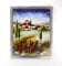 Puzzello Puzzlerahmen Bilderrahmen Posterrahmen 60x80 cm Silber patiniert 80x60 cm mit Antireflex Kunstglas