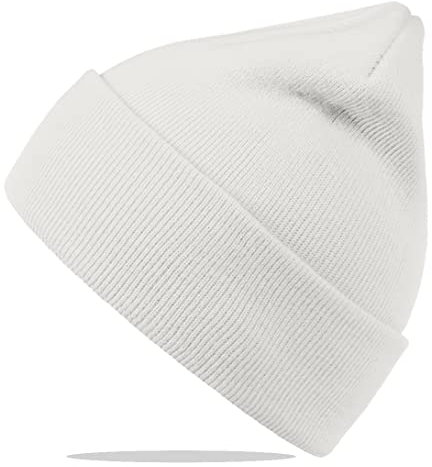 Van Der Rich ® - Weiche und Warme Strickmütze für Herren und Damen (B-Creme, One Size)