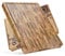 YOUSUNLONG Großes Schneidebrett für die Küche - 51x41x3.8 cm - Nachhaltiges Teakholz-Schneidebrett mit integrierter Saftrille und Griff - Für Truthahn-, Fleisch-, Gemüse- und Käse-Grillbretter