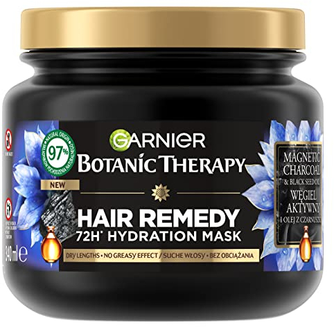 Garnier Botanic Therapy Aktivkohle und Schwarzkümmelöl Haarmaske 340ml