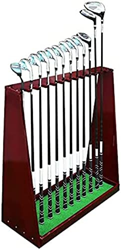 Golfschläger-Halter, Holzbodenständer, Golfschläger-Organizer, Ausstellungsständer, 13 Putterhalter, Golfschläger-Regal-Organizer, Geräte-Aufbewahrungsregal Für Garage, Büro, Drinnen Und Draußen,H
