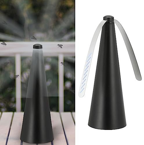 Fliegenwedler │ 9x26cm schwarz batteriebetrieben │ Insektenabwehr ohne Verletzung (1)