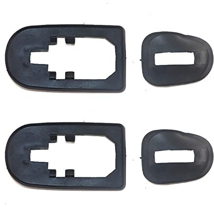 pour VW pour Caddy pour Polo 6n 6n1 6n2 pour Sharan Poignée Porte Avant Gauche Droite Kit Réparation Serrure Centrale 6N0837207CD Poignée Porte Voiture Poignée Porte Extérieure (Taille : 2 Set)
