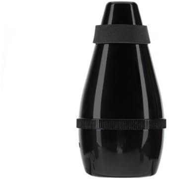 Lightweight Practice Trumpet Mute Silencer，Trumpet Straight Mute (Black)