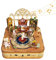 Tonecheer Spieluhr Holz 3D Puzzle, Katzenfamilie DIY Modellbausatz für Erwachsene, Drehbare Musikbox, Holzpuzzle Geschenke zur Hausdekoration Geschenk für Geburtstag Weihnachten Teenager