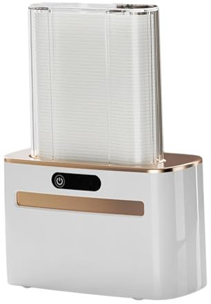 LOVIVER Dispenser automatico intelligente per filo interdentale, contenitore per supporto elettrico, supporto per bastoncini di filo interdentale a induzione, D'oro