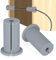 2pcs Cable Feed Through Bushings for Starlink for 1 Wall Hole, Ethernet Cable Wall Grommet for Cables Wall Grommet for Starlink Cable Routers and Ethernet Adapters (Grey)