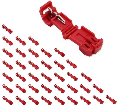 HUANR 40 Pièces Connecteur Cable Robot Tondeuse, Connecteur Robot Tondeuse, Tondeuses à Gazon Connecteur Fil Robot Tondeuse, Connecteur de Tondeuse, pour Robots de Pelouse, Câble Connexion 0,5-1 mm²