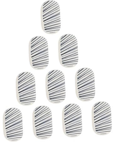 TOPBATHY Porta-Bacchette in Ceramica Porta-Bacchette da Tavola Giapponesi Porta-cucchiai 10 Pezzi