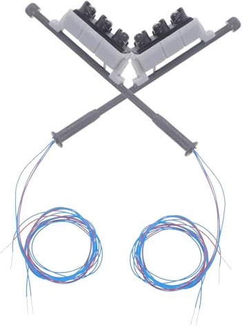 SEWACC 2stücke Mini-sandtischsignalmodell Für DIY-landschaftsdekor Naturgetreues Mini-landschaftssignalmodell Leicht Und Einfach Zu Transportieren Verstauen Für Heimwerkeraktivitäten Und