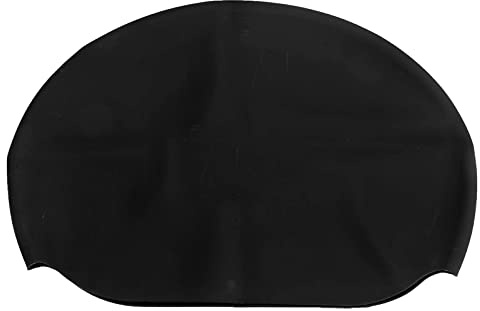 ZAICOLER Helmüberzug, Elastischer Silikon-Fahrradhelm-Regenschutz, Wasserdichter Fahrradhelm-Überzug für Outdoor-Reitsportarten (Black)