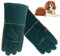 ycezw Beißhandschuh für Katzen, Hunde-Bisshandschuh, Mehrzweck-Handschuh für Haustiere, zum Baden, Pflegen, Schweißen und Handhaben von Hunden/Katzen/Vögeln/Schlangen/Papageien/Eidechsen/Reptilien