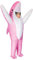 AirSuit® Aufblasbares Hai Kostüm Rosa für Kinder | Kinderkostüm Shark Größe 120 bis 150cm | Sehr strapazierfähiges Polyester - Angenehm zu tragen | Inklusive Aufblassystem | OriginalCorner®