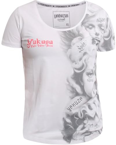 Yakuza Damen Wise Kids Curved V-Neck T-Shirt