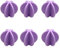 WATERBELINE Lot de 6 boules de mélange multicolores pour mélanger en douceur dans des bouteilles de gaz en vrac - Couleur aléatoire