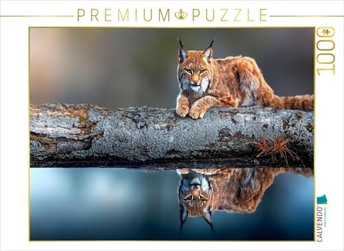 CALVENDO Puzzle Der Luchs | 1000 Teile Lege-Größe 64 x 48 cm Foto-Puzzle für glückliche Stunden