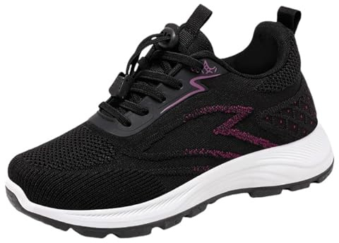 Scarpe Ortopediche Donna, Sneakers comode, Plantare anatomico, Memory Foam, pianta Larga, Antiscivolo, per Lavoro, Camminata, Palestra, Fitness