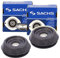 SACHS 2x Federbeinlager, Metall, Schwarz, Lenkerhalterung, Stahlrahmen