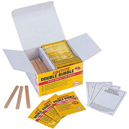 Loctite 2015058 EA Double Bubble Epoxy Adhesive 50 x 3g