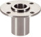 Aufnahmebuchsen, mit Flansch, für Kugelsperrbolzen und Steckbolzen/mit rundem Flansch | d1=16 mm / d2=20 mm | 22400.0416