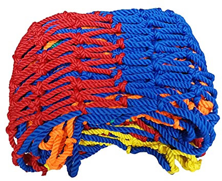 Yimihua Rete Protezione Bambini Multiuso Animali Gatti Domestici finestre, balconi, terrazze, Scale Recinzione Rete Anti-Caduta per Scale per balconi(Size:5x6m)