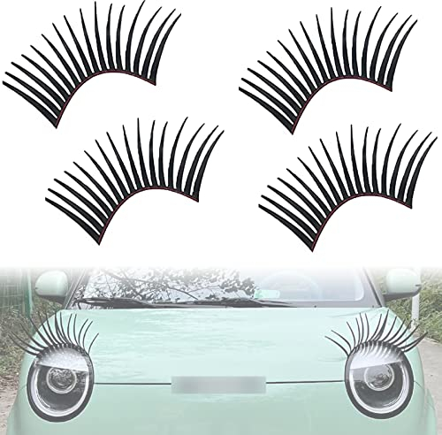 streeHerjjkeA1 Auto Scheinwerfer wimper Aufkleber Eyelashes Car Sticker 3D Wimpern Vinly Autotattoo dekorativen für Kopflampen Dekoration