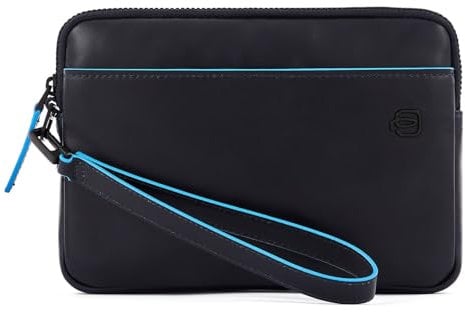 PIQUADRO Pochette uomo Blue Square colore blu