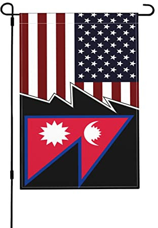 Gerissene Flaggen im amerikanischen und nepalischen Stil, Wimpelkette, Banner, Flaggen, Polyester, Wimpelkette, individuelle Piratenflagge für Hochzeit, Wohnheim, 70 x 102 cm