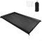 DAZZLEEX Tissu de sol pour baignoire 210D Oxford Tissu Camping Tente Empreinte de pied de baignoire Tapis de sol imperméable 200 x 80 cm