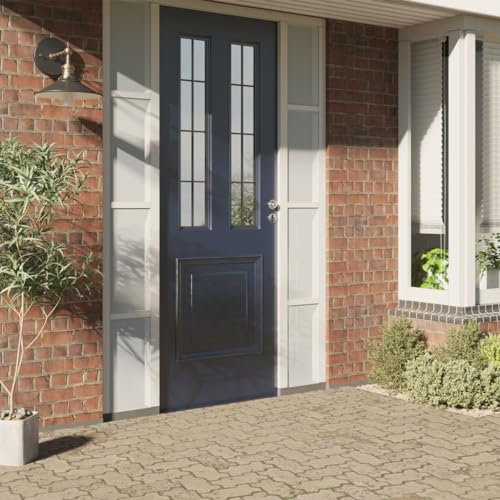 vidaXL Fensterfolie Matt Grau 60x500 cm PVC