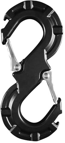 Husar Winch Crochet de Remorquage 10T | 22000 Lbs pour Récupération Hors Route, Manille de Remorquage, Acier G80, Coupleur Rapide Intégré,pour Véhicule Tout-Terrain,SUV,Jeep,ATV/UTV,Off-Road,Noir