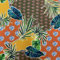 Kt KILOtela - Viskose-Stoff, Digitaldruck, Postindustrie, Mode, Hemd, Bluse, fließender Fall, tropisch, mehrfarbig, 270 x 145 cm, 50967
