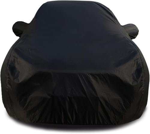 LUlude Autoabdeckung für BMW 4 Series 2021, wasserdicht,atmungsaktiv,UV-beständig,staubdicht,Winddicht,Reißverschluss, Autoabdeckung Outdoor