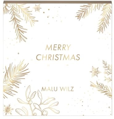 Malu Wilz Adventskalender 2024, Beauty Adventskalender mit diversen Pflege- und Kosmetik-Produkten, 21 Ampullen + Mascara & Creme im Wert von 168€