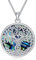 ROMANTICWORK Allah Necklace 925 Sterling Silver Islamic Muslim Allah Necklace Arabic Tree of Life Pendant Islamic Jewelry gifts for Men Women