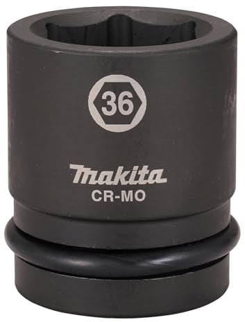 Makita E-24561 - Llave de vaso de impacto cuadrada de 1 pulgada, 36 mm