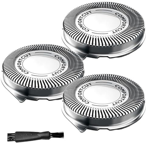 SH30 Tete de Rasoir pour Philips Serie 3000 2000 1000, Lame Tête de Rasage de Rasoir Compatible avec Philips S1020 S1050 S1050 S1060