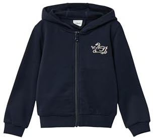 s.Oliver Kuschelige Kapuzen-Sweatjacke mit Wendepailletten