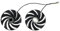 QKFTCSDW for RTX 4080 4090 Gaming X Trio Scheda Video Ventola 95MM PLD10020B12H RTX4080 RTX4090 Scheda Grafica di Ricambio GPU(Fan - 2PCS)