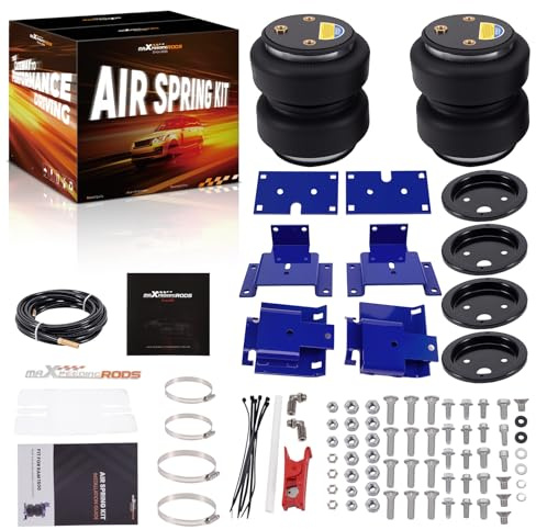 maXpeedingrods Fahrwerk Luftbalg Luftfederung Leveling Kit für Dodge Ram 1500 2009-2018 5000LBS