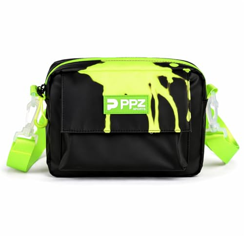 PPZ Sports Umhängetasche für Alltag, Reisen und Outdoor, Leichte Crossbody Tasche mit Verstellbarem Gurt