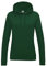 AWDis Women's Girlie College Hoodie, Green (Bottle Green), 10 (Manufacturer Size:Small)