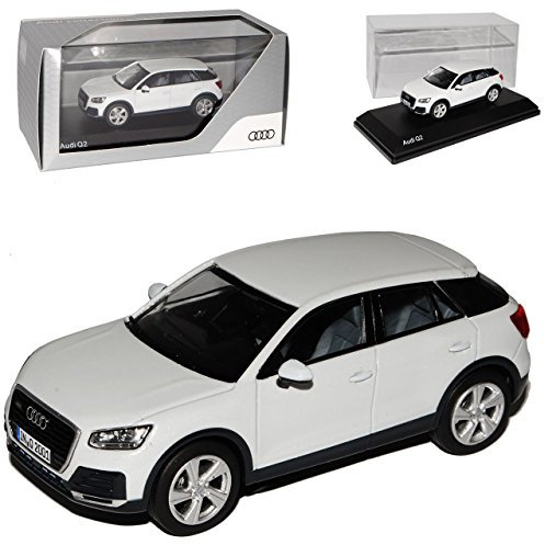 Kyosho A-U-D-I Q2 SUV Gletscher Weiss Ab 2016 1/43 iScale Modell Auto