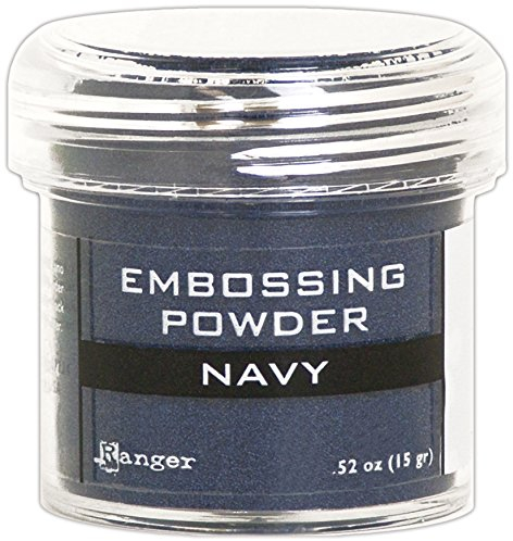 Ranger Navy Metallic Embossing-Puder, Synthetisches Material, blau, 4,4 x 4,4 x 4,4 cm