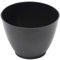 Meister Gobelet en plâtre Ø 125 x 90 mm – Noir – Forme conique – Modèle flexible – Plastique robuste – Pour mélanger le plâtre, le mastic, etc. / Gobelet mélangeur/bol de plâtre / 4301100