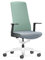 Interstuhl Pure Fashion Edition – Der Bürostuhl der Sich an Gewicht und Bewegung anpasst – ausgestattet mit der nachgewiesen ergonomischen Smart-Spring Technologie (1D-Armlehnen, Mint | Moss)