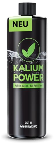 Greenscaping® K Power Dünger - hochkonzentrierter Kaliumdünger für Aquarien und Aquascapes (250 ml)
