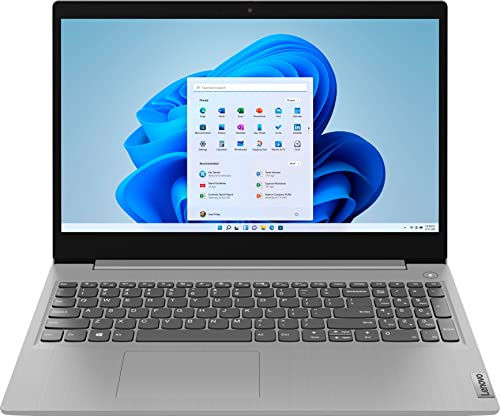 Lenovo Notebook Ideapad 3 15, display FHD da 15,6 pollici, processore AMD Ryzen 3 3250U, RAM DDR4 da 16 GB, SSD da 512 GB, webcam, HDMI, WiFi 5, peso leggero, grigio platino, Windows 10, grigio