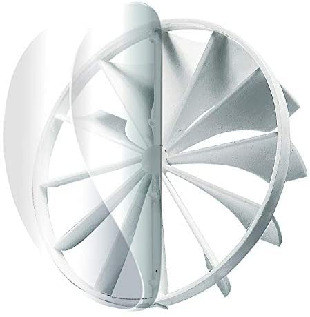 Boomerangg Extractor Fan Non Return Valve Backdraft Shutter Wind Shutter ZZ Awenta (125mm (ZZ125))