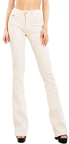 Toocool - Jeans Donna Push up Pantaloni Zampa Elefante Campana Slim Sexy F36-M6129